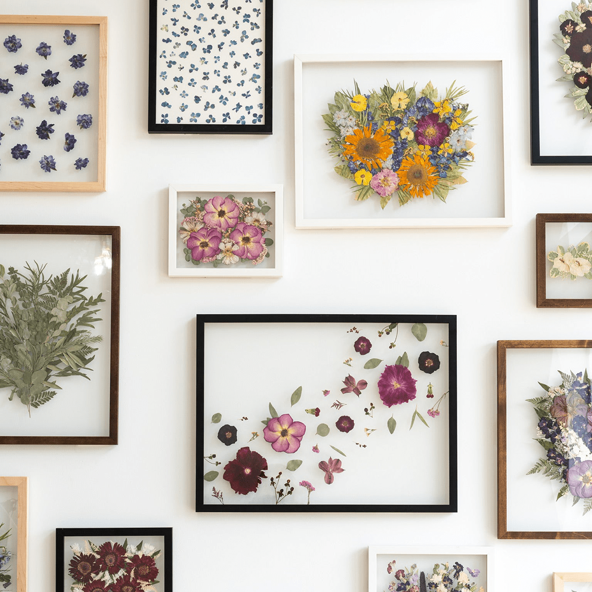 Pressed Floral Bouquet Preservation