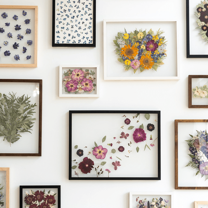 Pressed Floral Bouquet Preservation