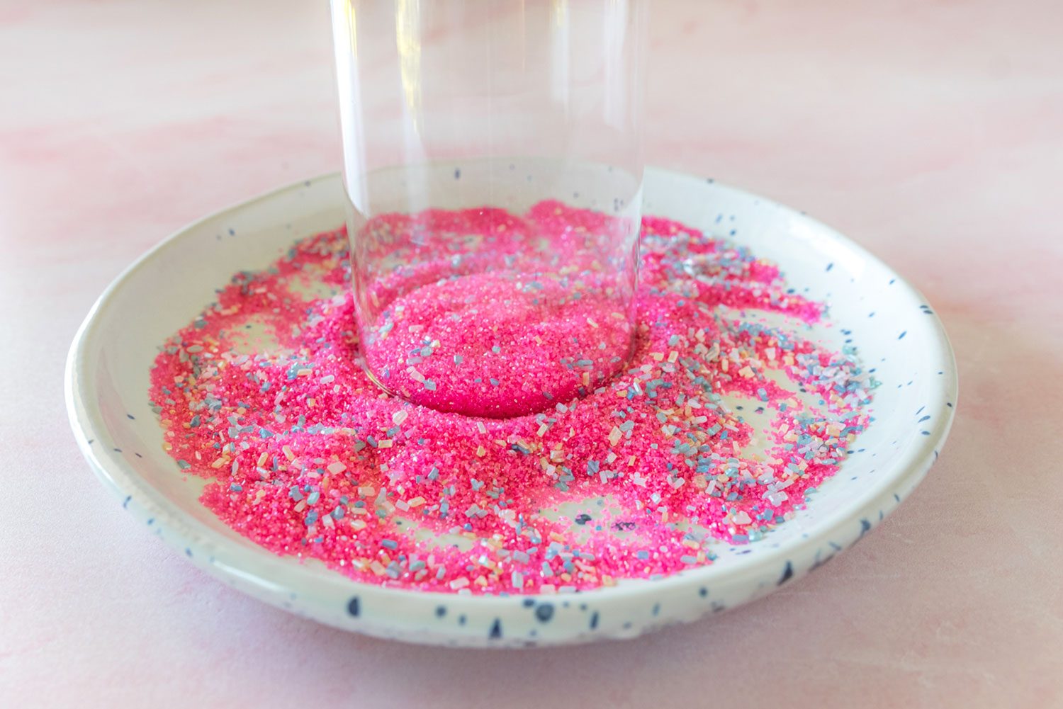 Barbie Cocktail Pink Sugar Rim Molly Allen For Taste Of Home