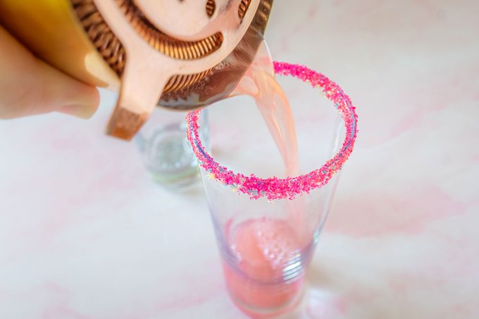 Pouring Barbie Cocktail Molly Allen For Taste Of Home