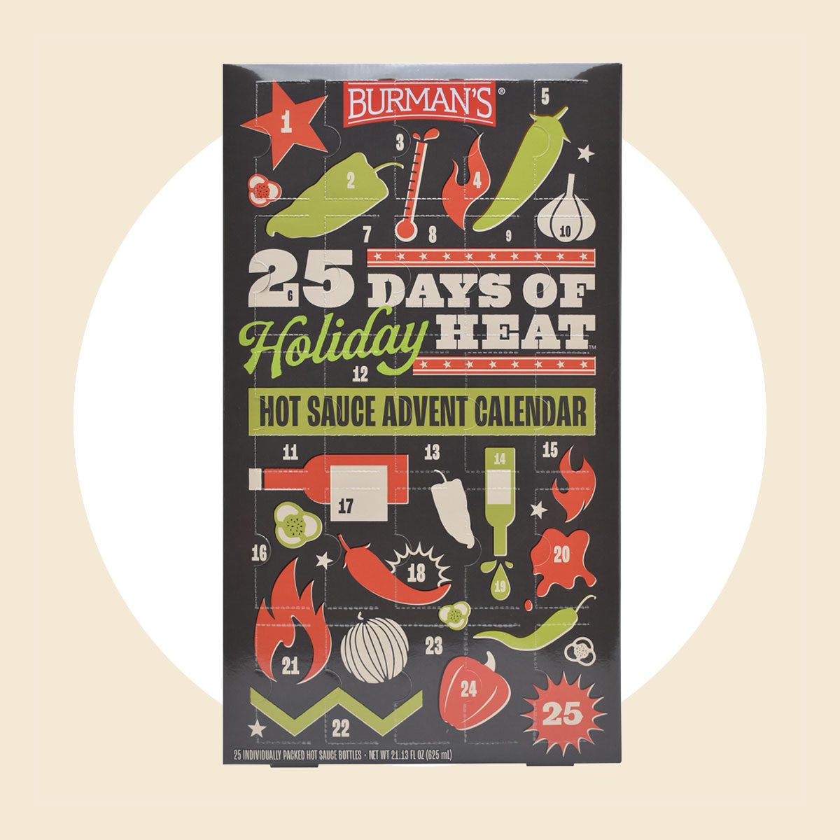 Burmans Hot Sauce Advent Calendar Courtesy Aldi