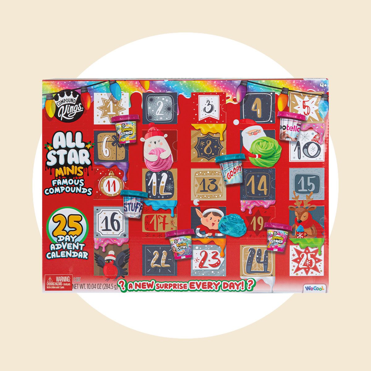 Compound Kings Slime Advent Calendar Courtesy Aldi 