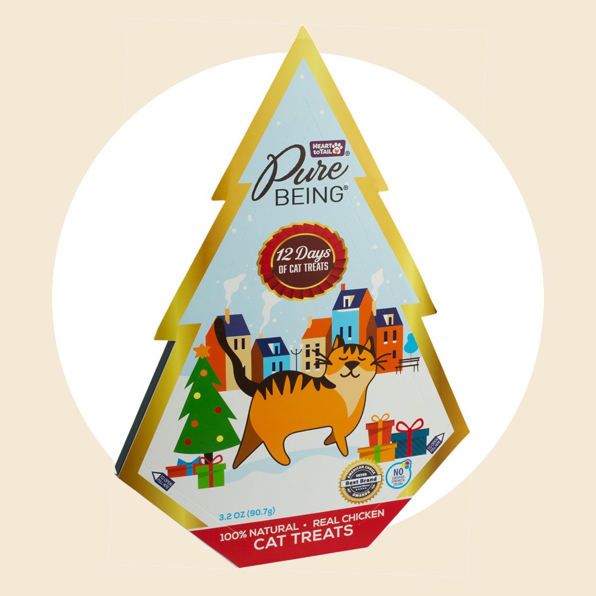 Pure Being Cat Advent Calendar Courtesy Aldi