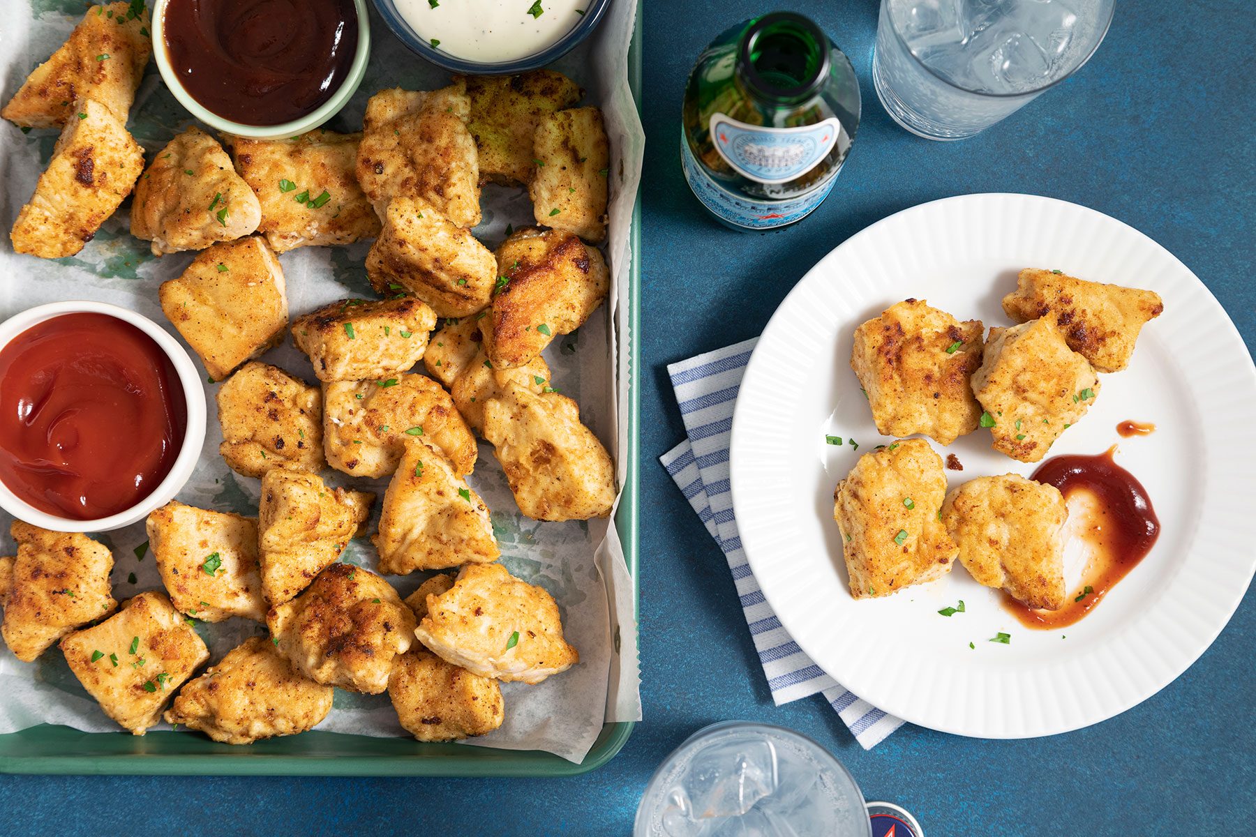 Chicken Nuggets sserved