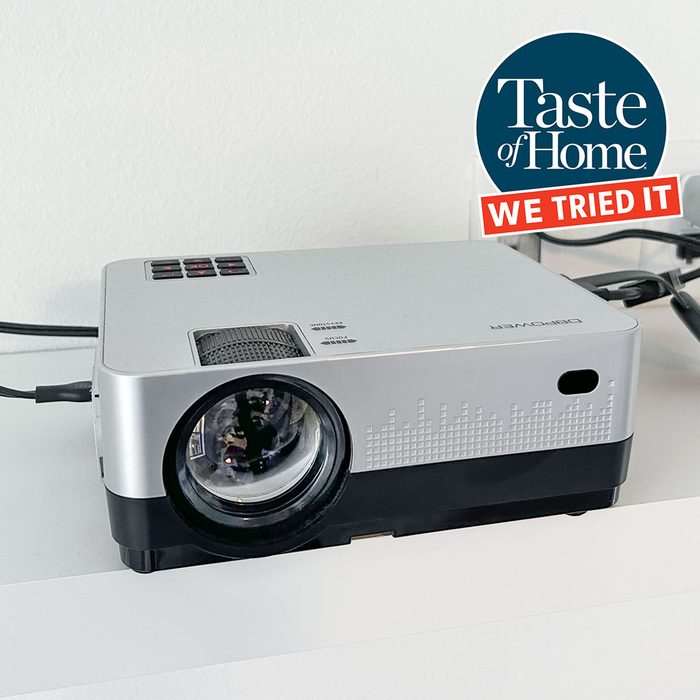 Toh We Tried It Dbpower Wifi Projector