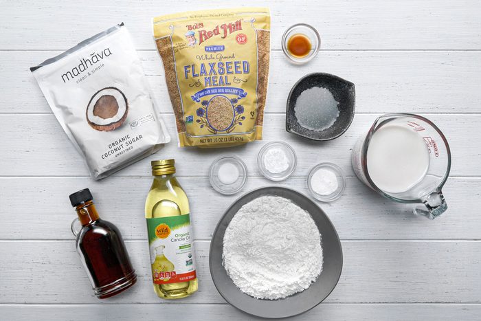 Ingredients for Vegan Pancakes