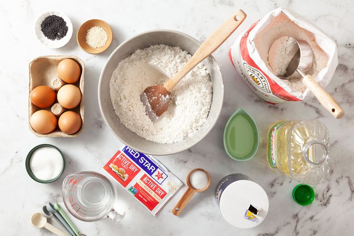 Ingredients for Challah