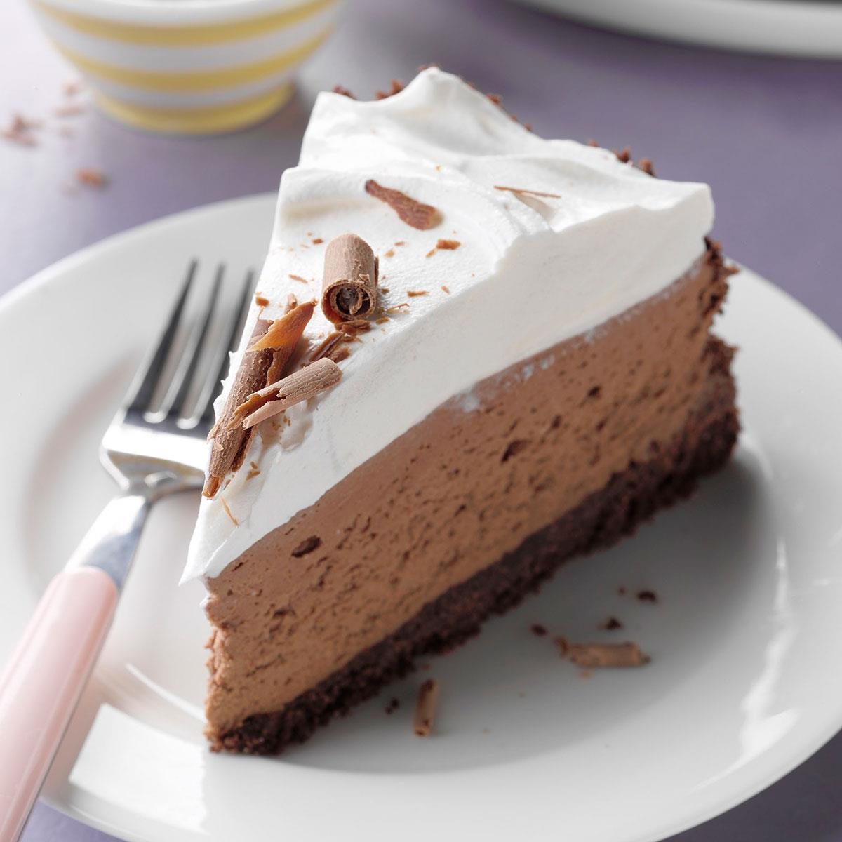 No-Bake Chocolate Cheesecake