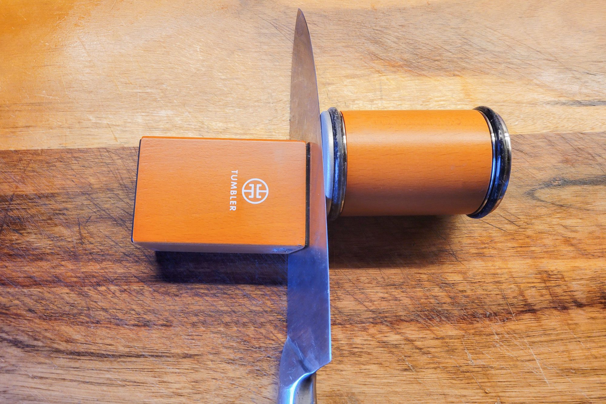 Tumbler Rolling Knife Sharpner