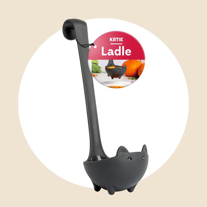 Katie Cat Soup Ladle By Ototo