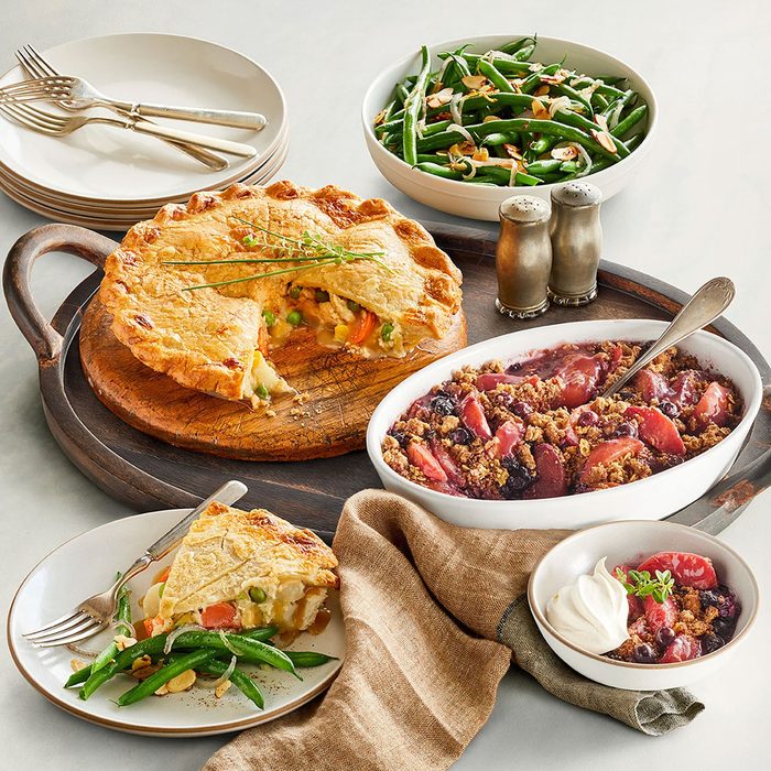 Comforting Sympathy Chicken Pot Pie Meal