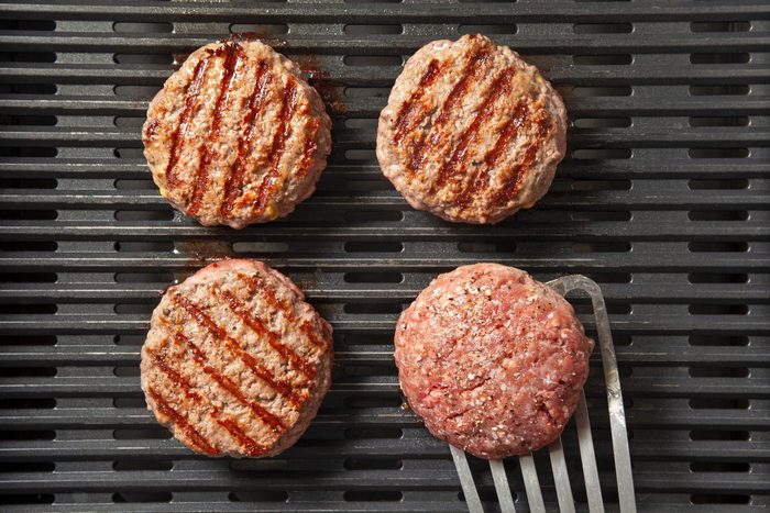 Grill the burger patties