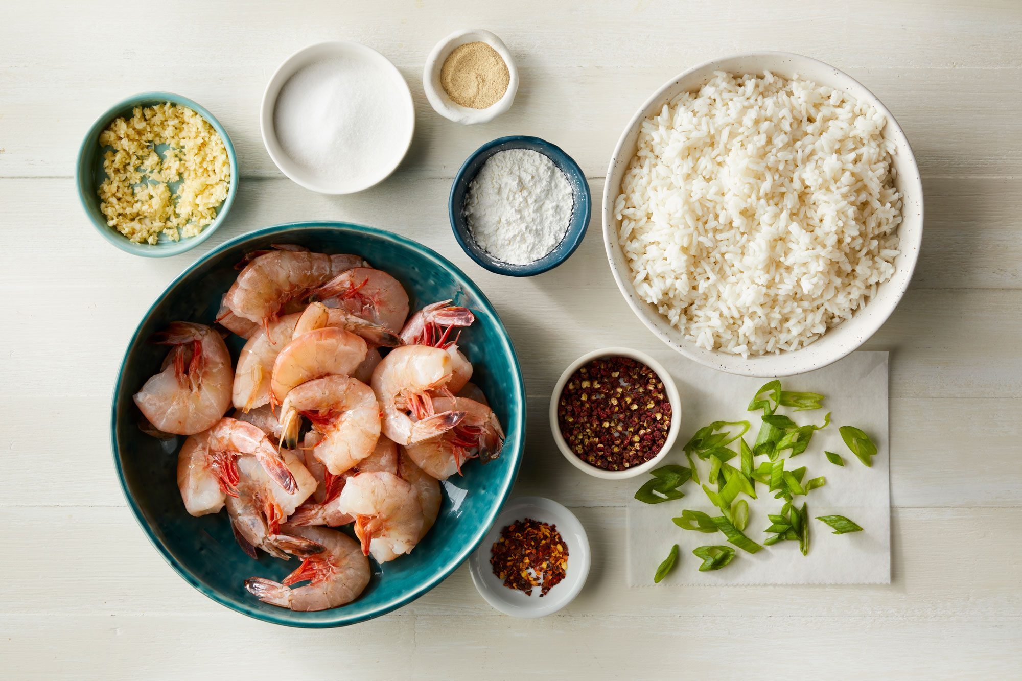 Salt And Pepper Shrimp Ingredients