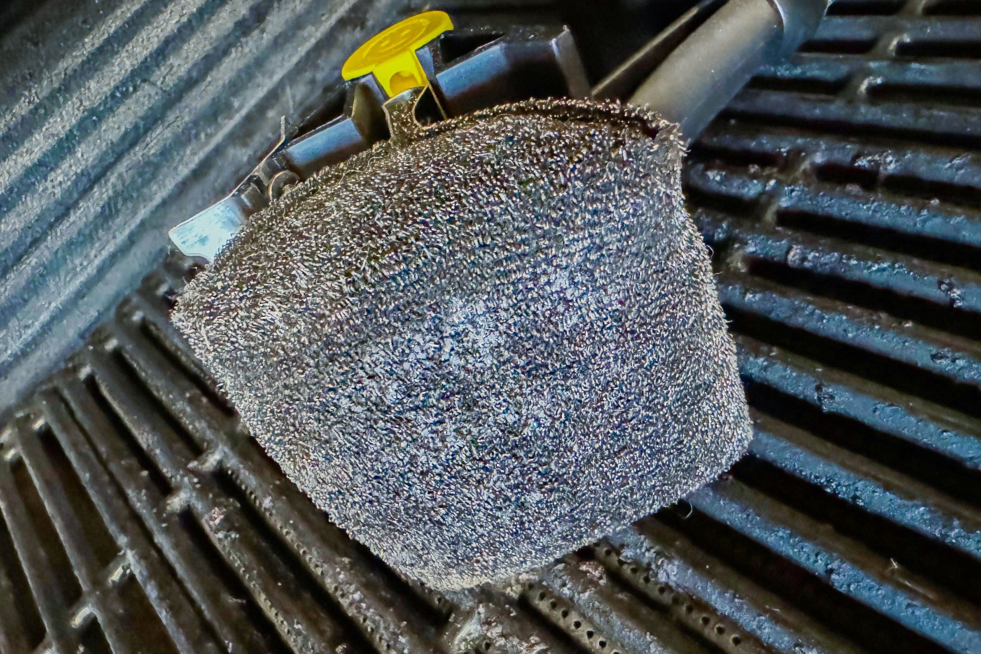 Bbq Daddy close up on the barbecue