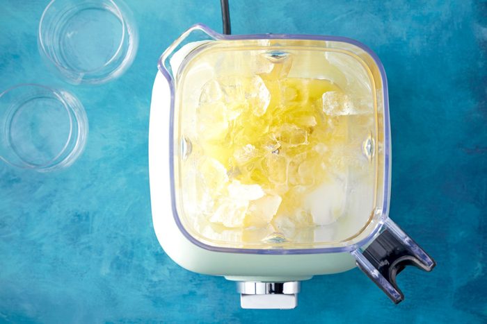 Placed the ingredients in a blender cover and process until smooth