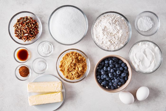 Blueberry Coffee Cake Ingredients