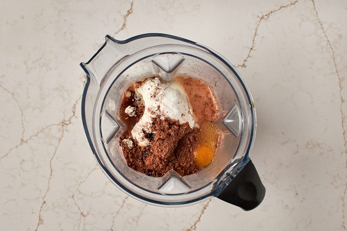 Blend batter until smooth