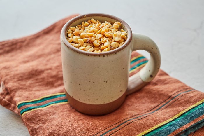 Mug cookies are a quick treat.