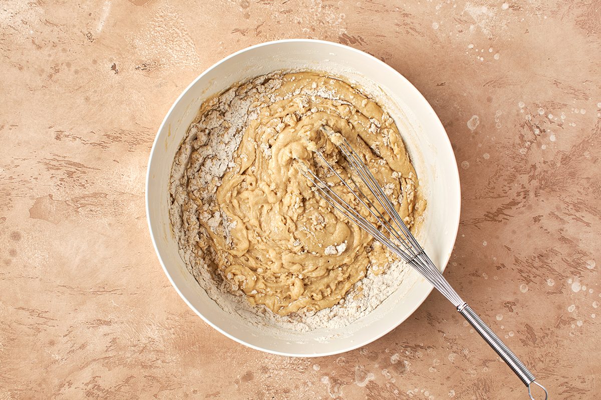 Make the cake batter