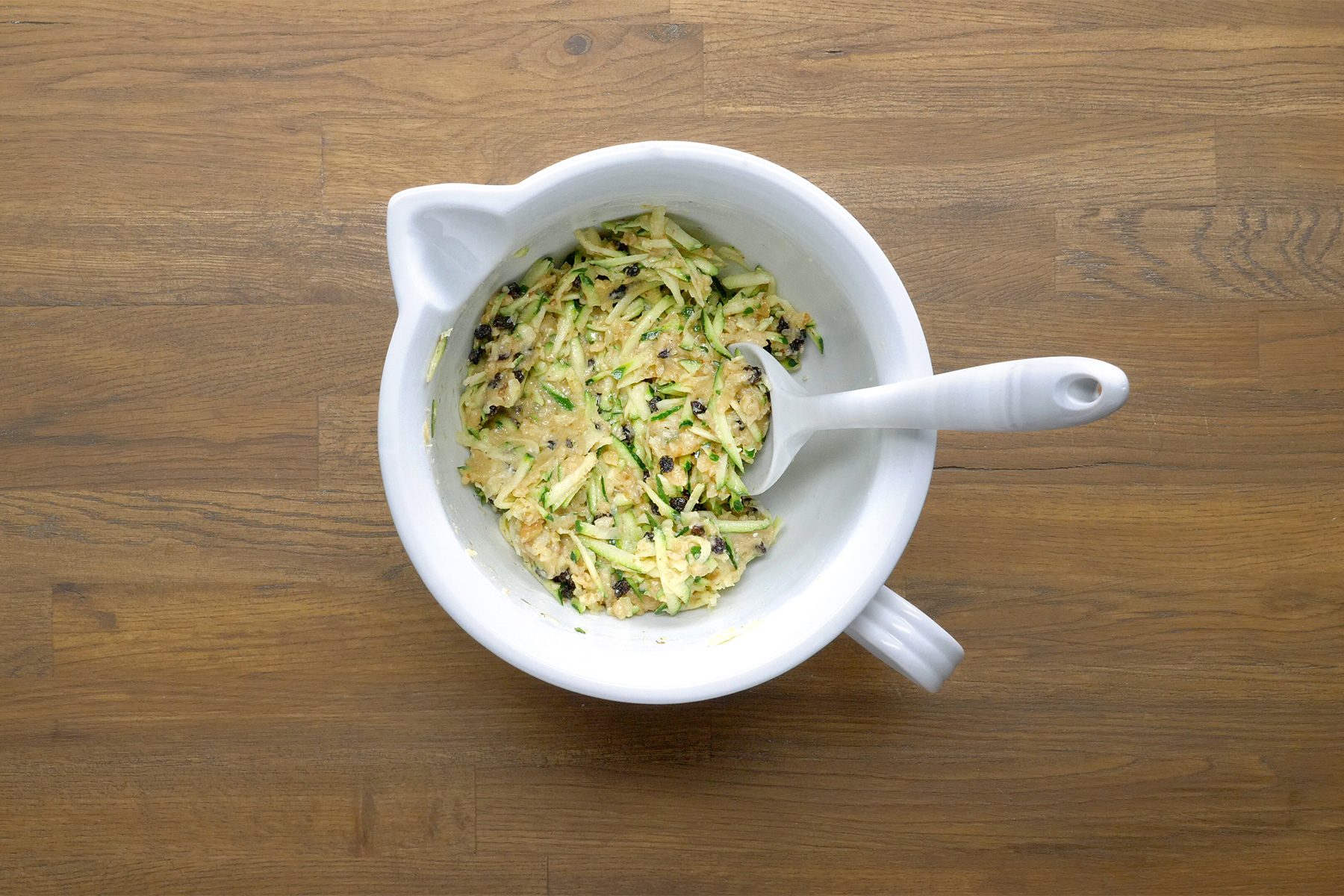 overhead shot; wooden background;
