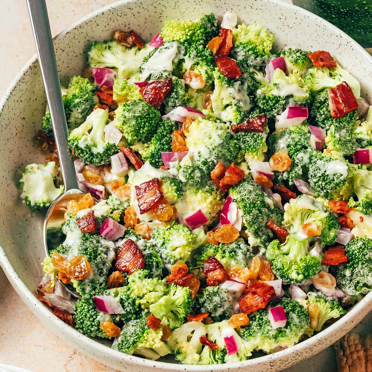 Broccoli Raisin Salad