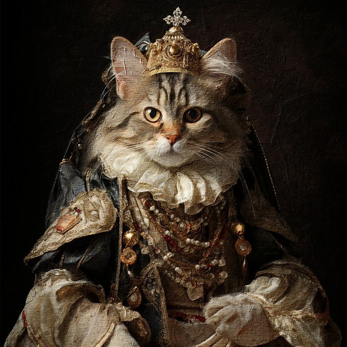 Renaissance Pet Portrait