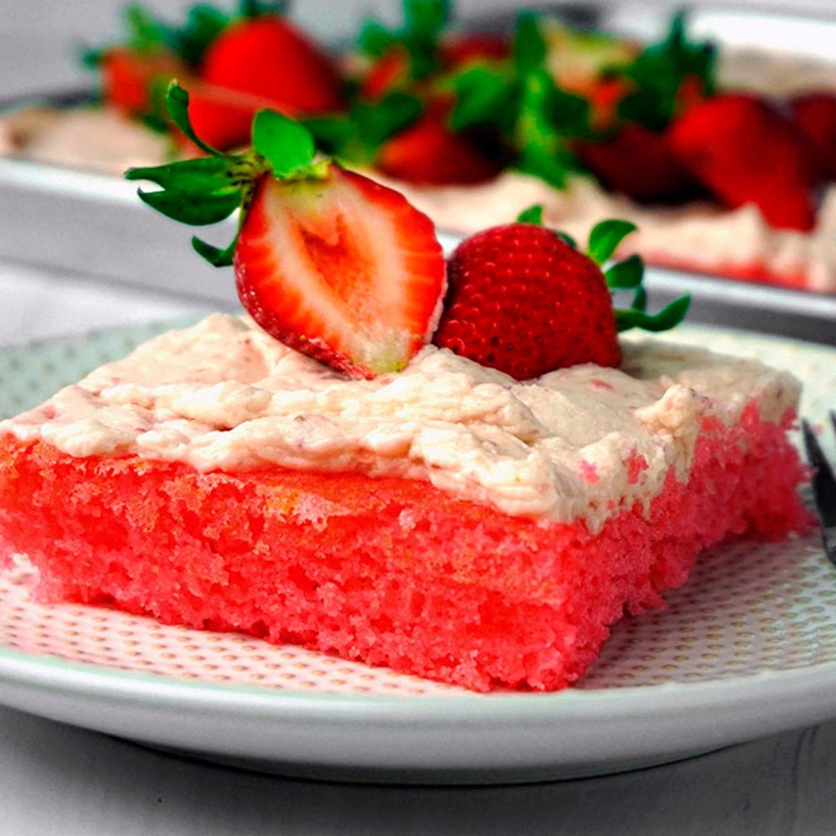Strawberry Sheet Cake