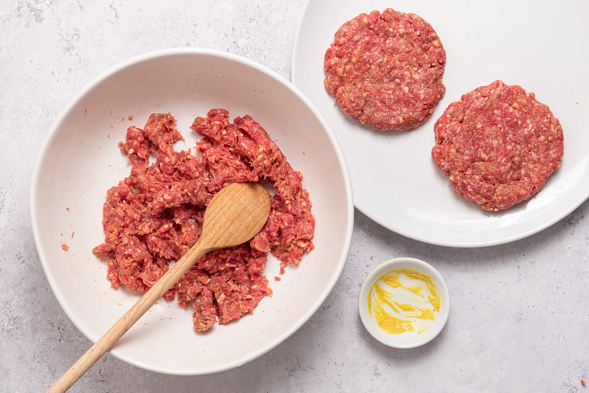 Ground Bison Mixture And Patties