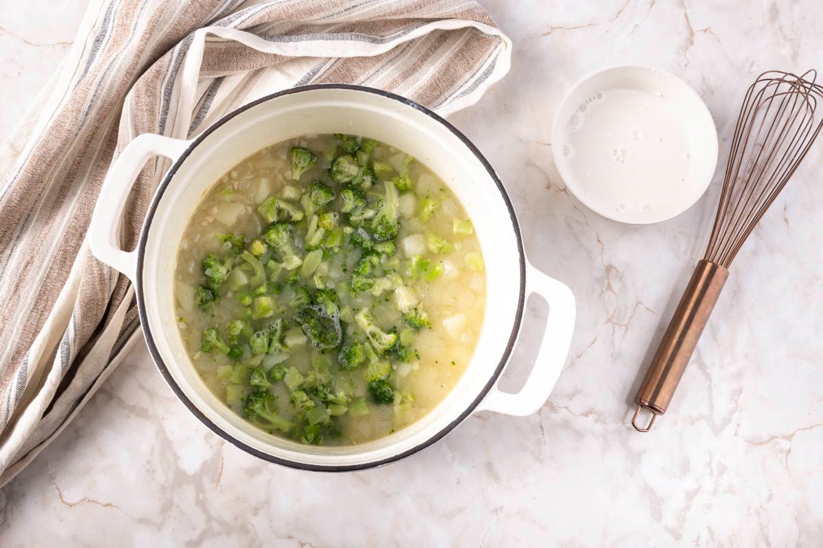 Broccoli Cheddar Potato Soup
