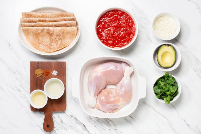 Chicken Avocado Wraps