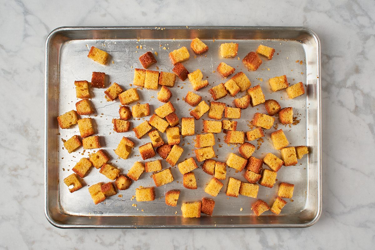 Bake croutons