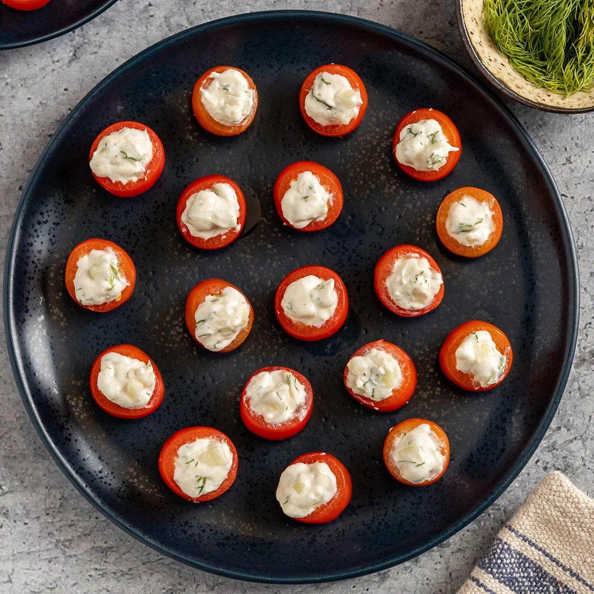 Stuffed Cherry Tomatoes