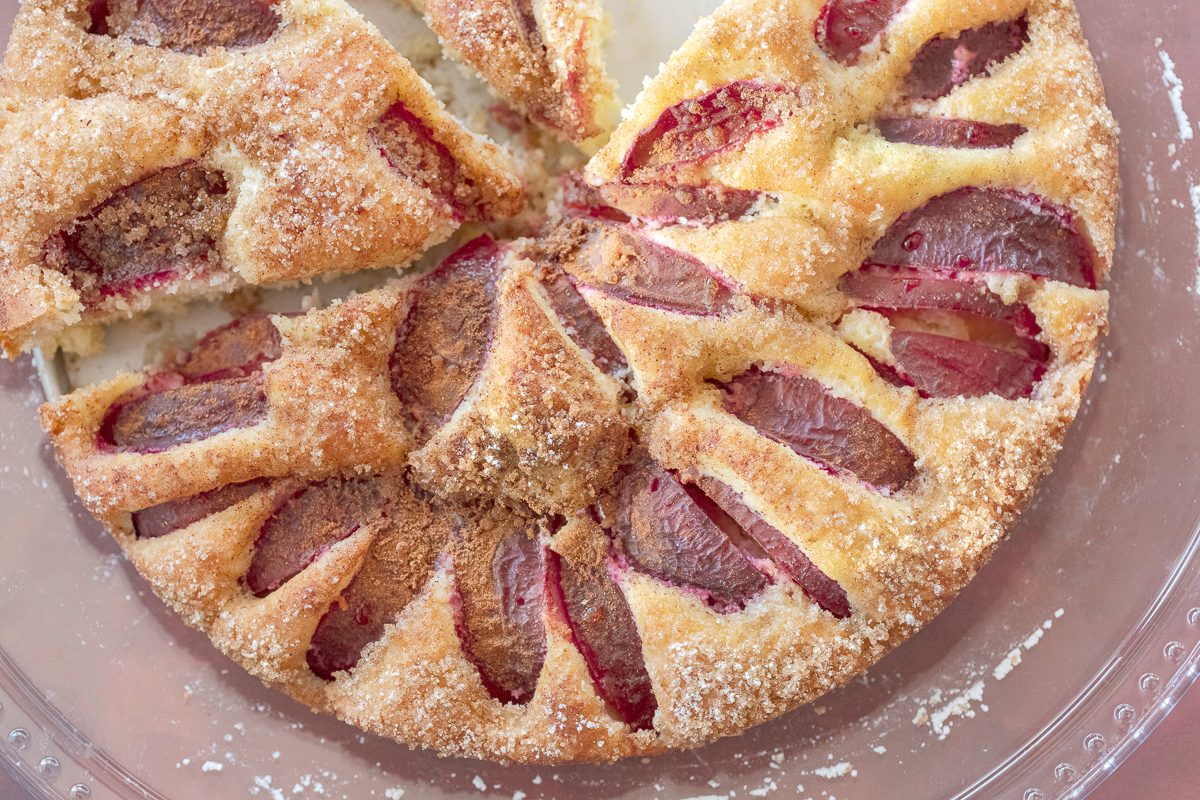 German Plum Cake Food Photography By Jackie Alpers For Taste Of Home