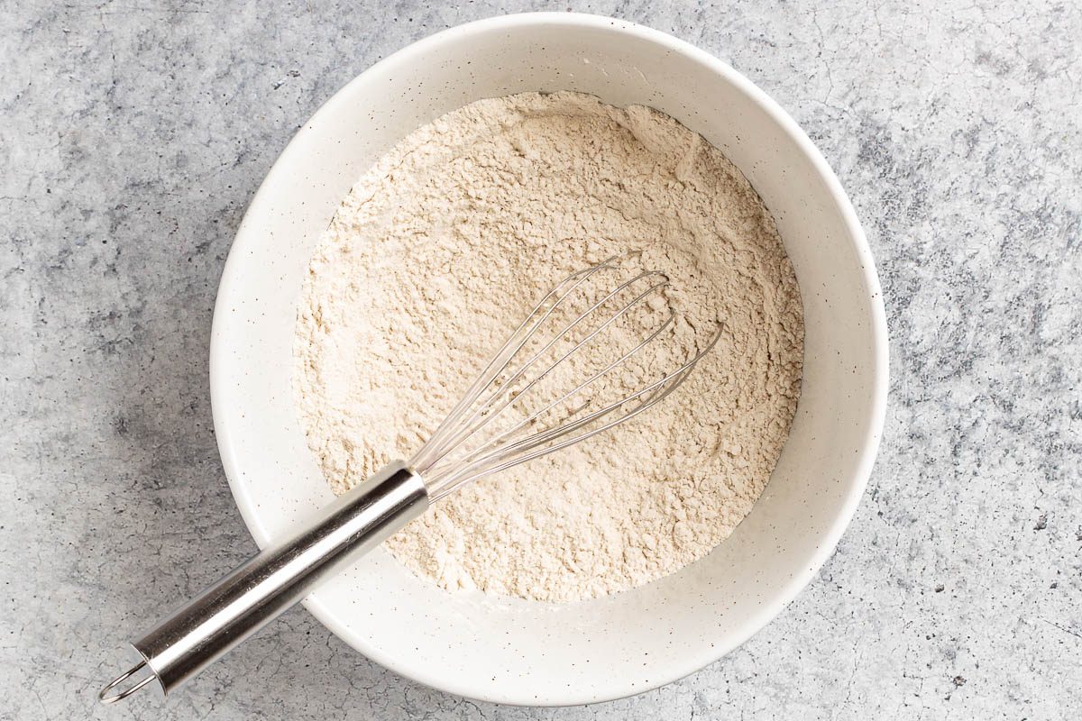 Taste of Home Gingerbread Loaf photo of mixing the dry ingredients.