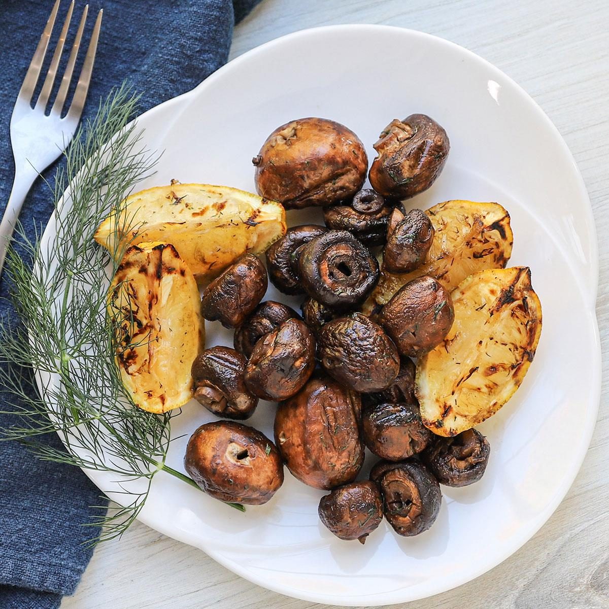 Grilled Mushrooms