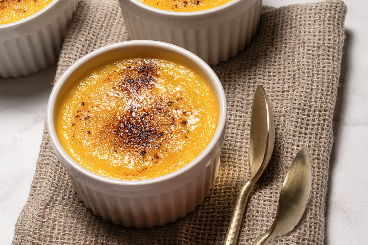 Lemon Creme Brulée served_Photo by Orly Catz for Taste of Home