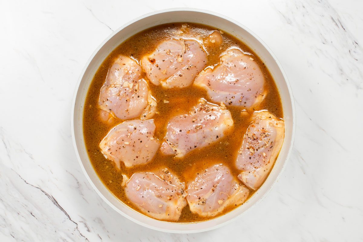 Lemon Chicken with Rice