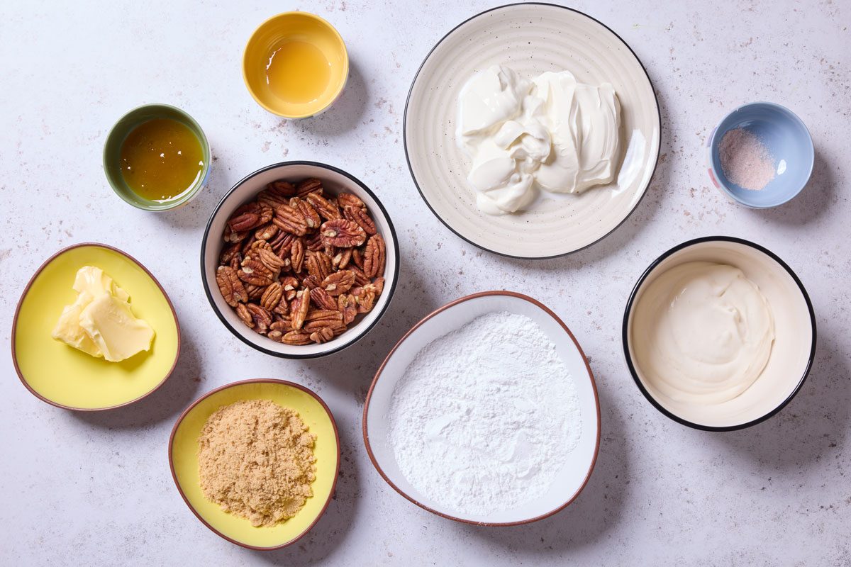 Pecan Pie Dip ingredients