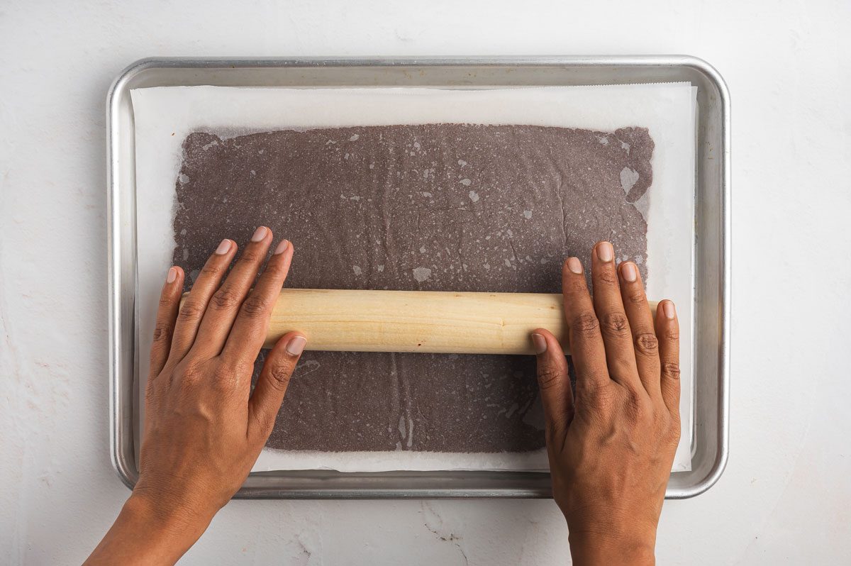 rolling Pinwheel Cookies  dough