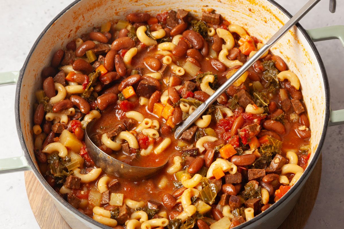 Portuguese Bean Soup Tohd24 1156Full yield of Taste of Home Portuguese Bean Soup58 Sarahtramonte 6