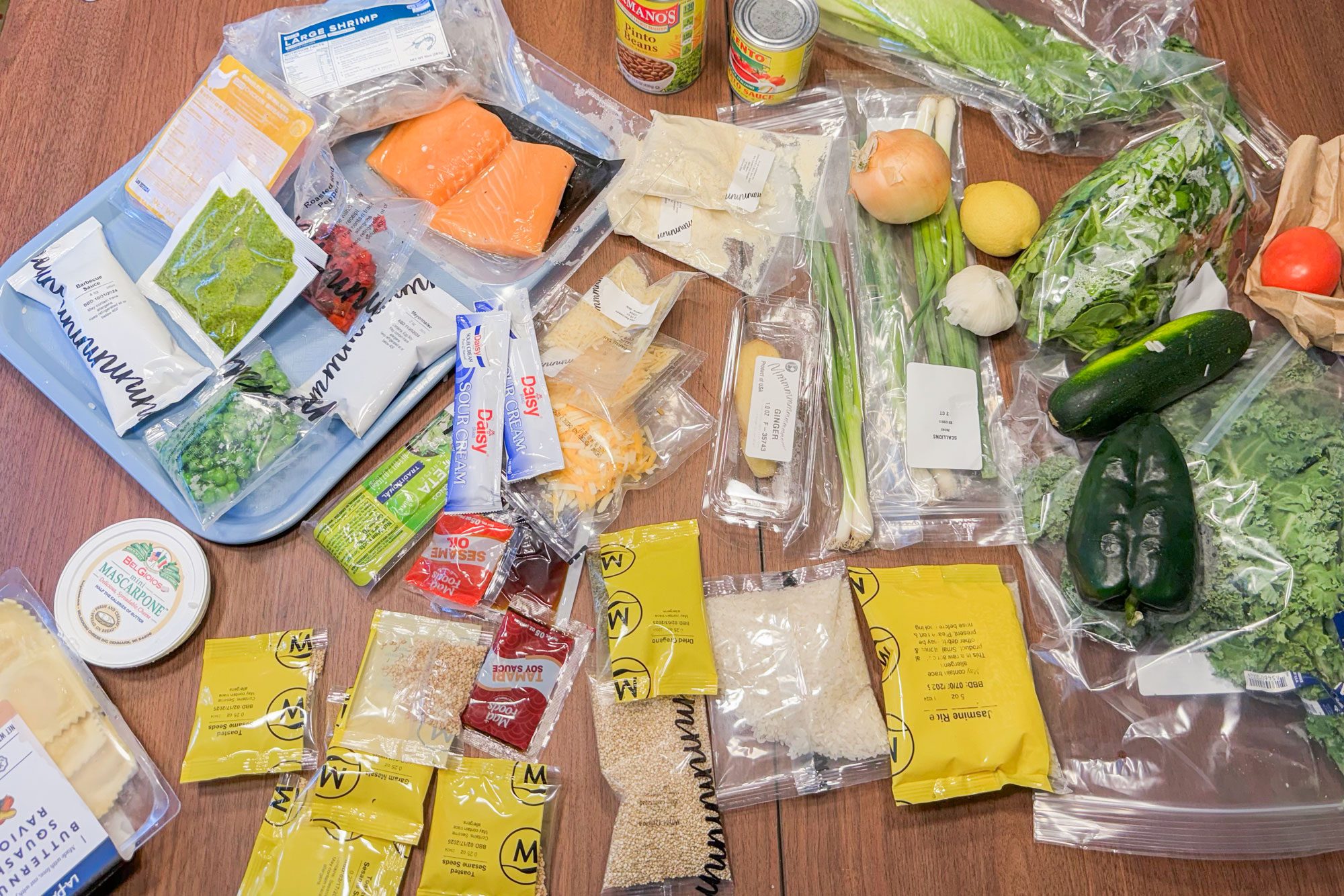 Marleyspoon Box Contents