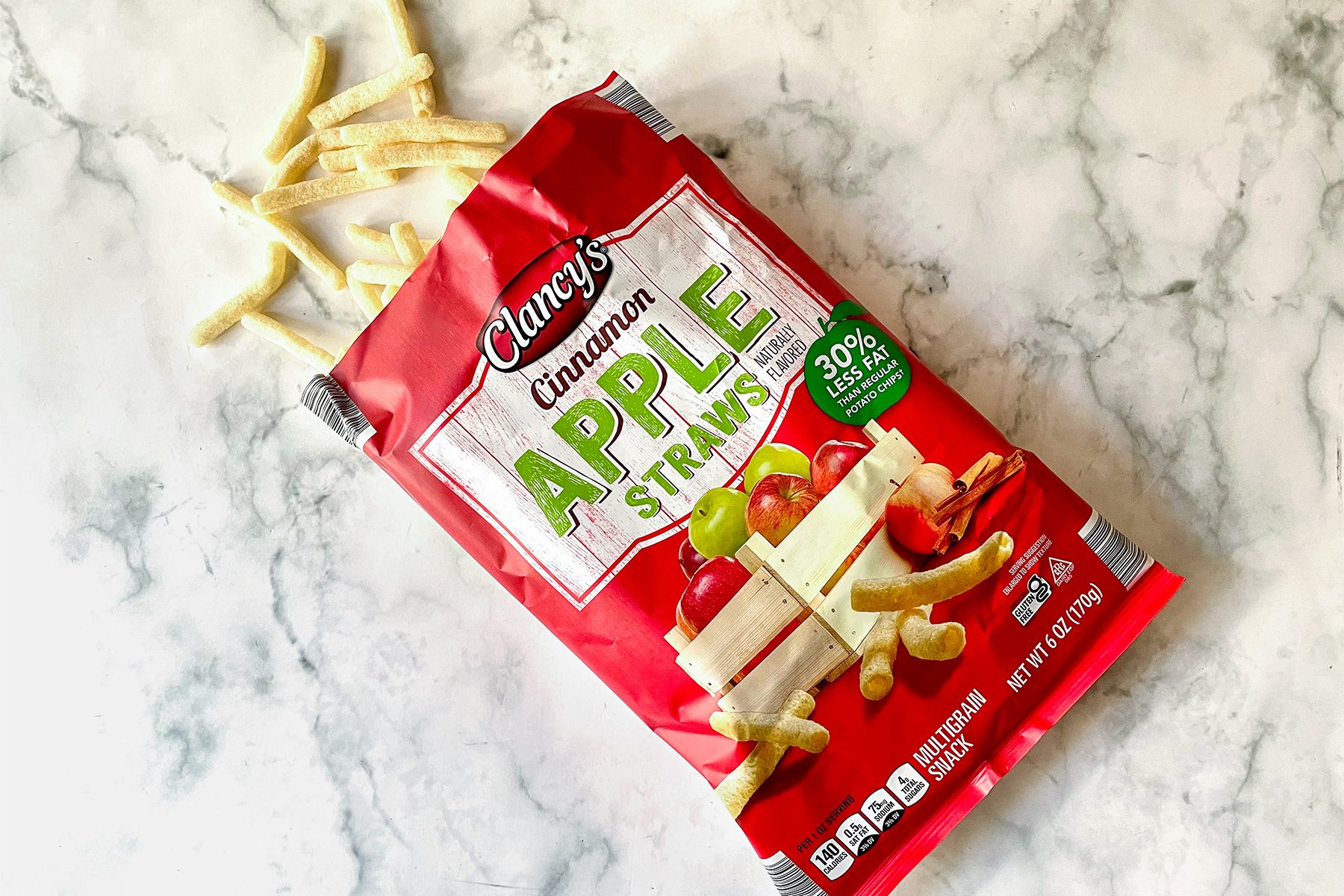 Cinnamon Apple Straws 