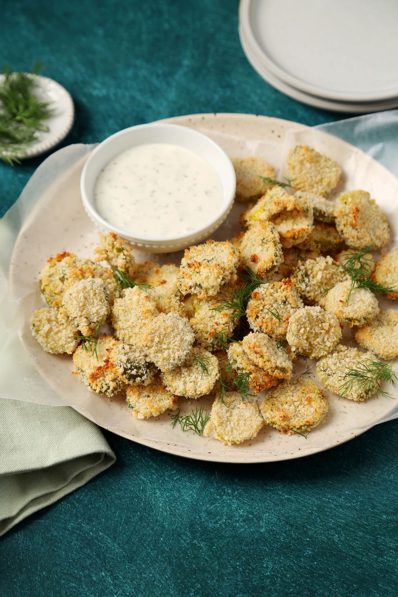 Oven-Fried Pickles