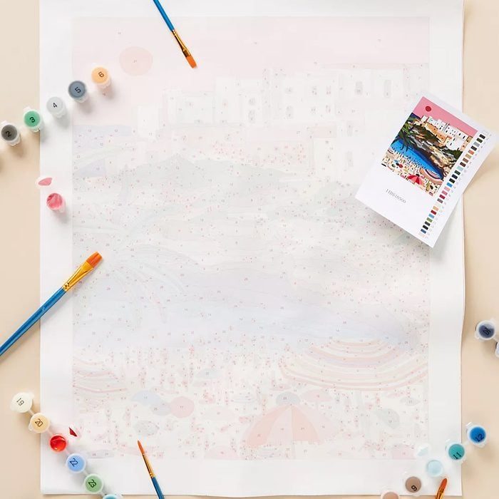 Adult Paint By Numbers Kit Ecomm Via Anthropologie.com 