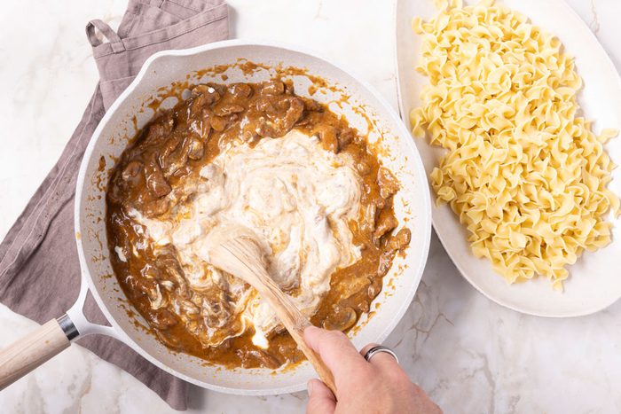 Step 3 of Taste of Home Beef Stroganoff