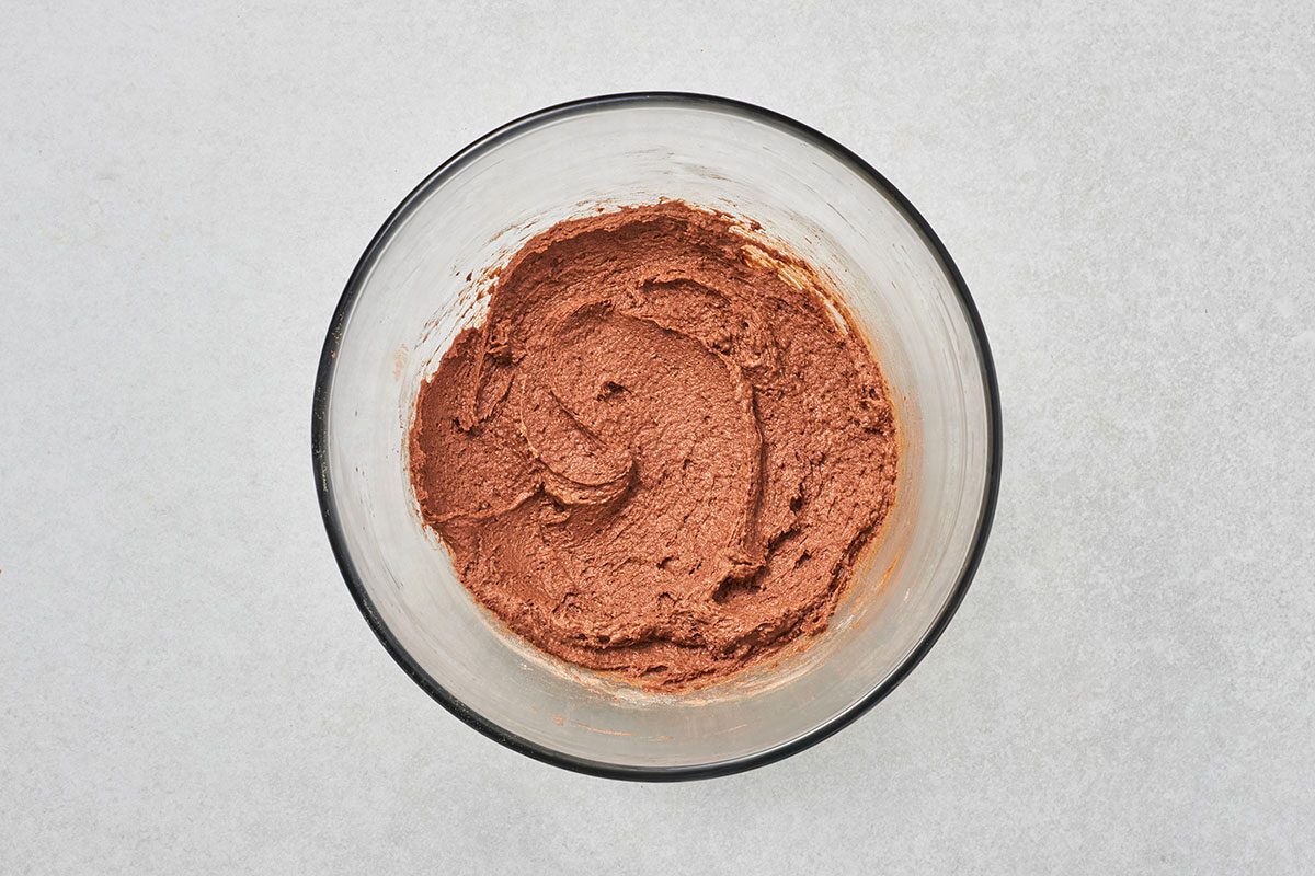 Cookie dough in a bowl