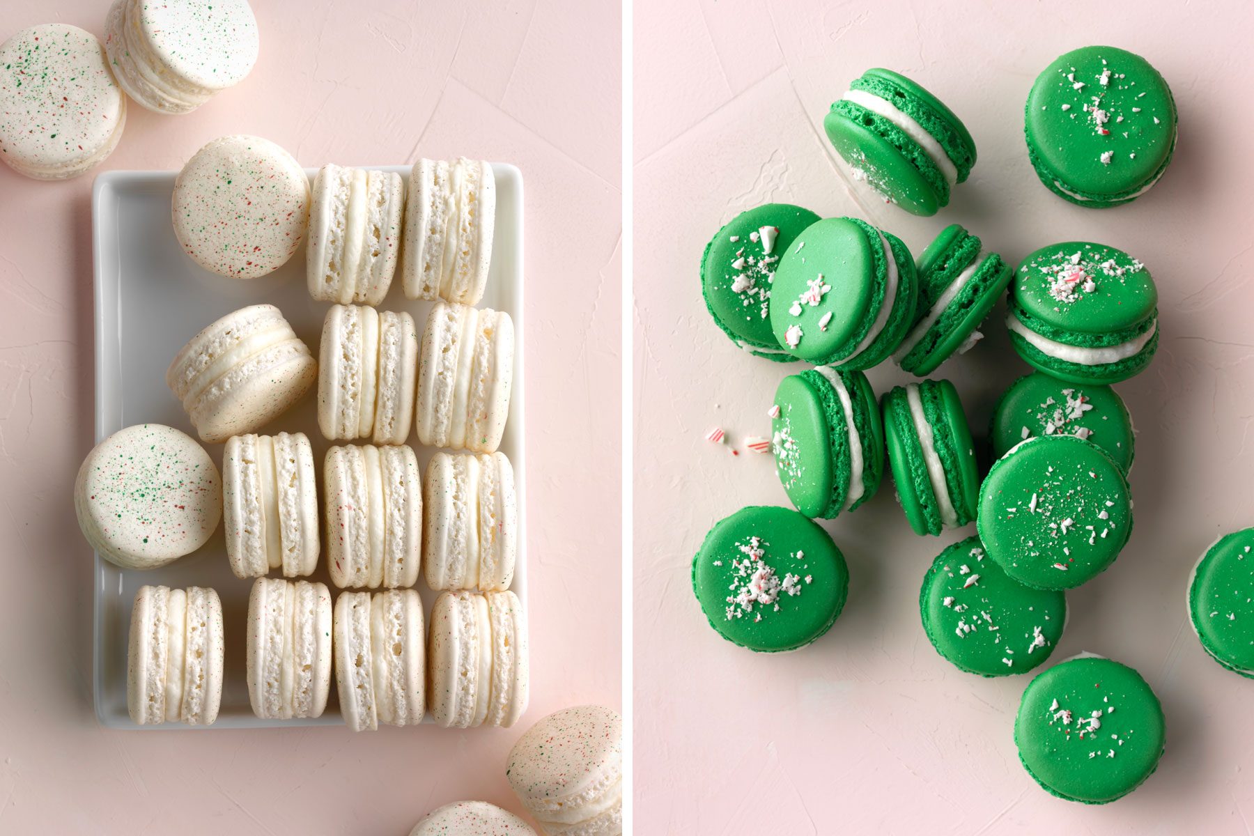 Christmas Macarons