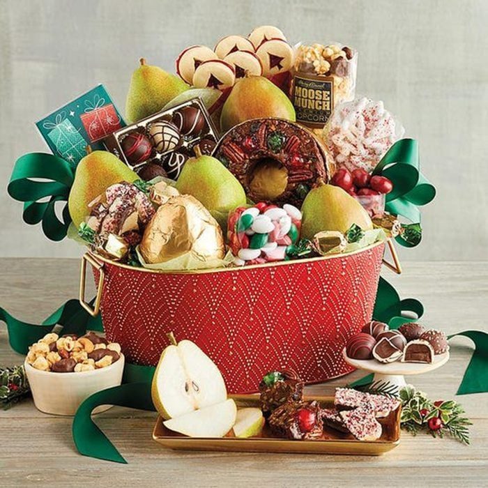 Classic Christmas Gift Basket