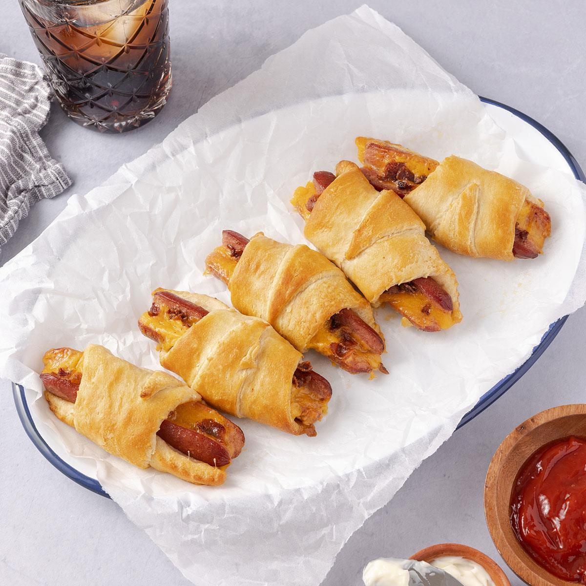 Crescent Roll Hot Dogs