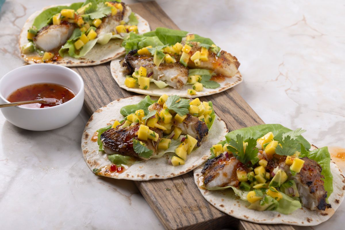 Taste of Home Halibut Fish Tacos (48539)